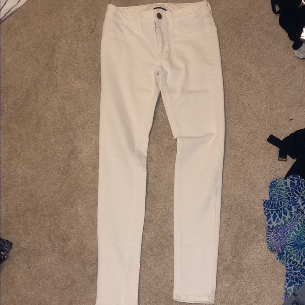 White jeans